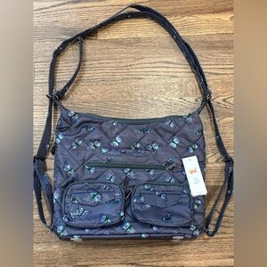 NWT Lug Zipliner 2 Convertible Hobo Bag